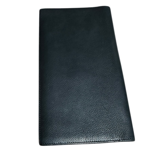 HERMES Compartment Wallet Black Leather Made in France - Picture 7 of 11